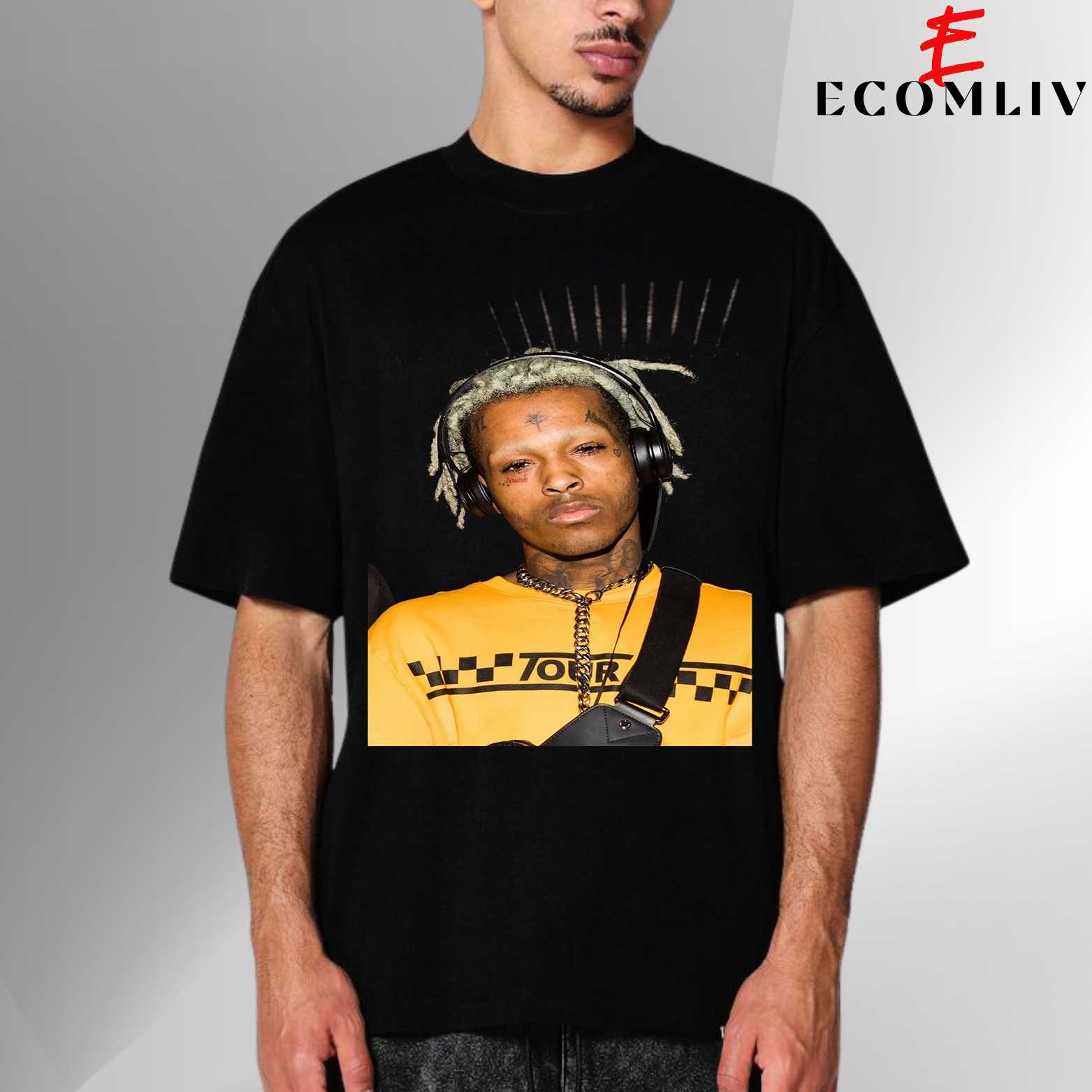 Xxxtentacion Rap Graphic T-Shirt, Unisex Music Tee, Hip Hop Streetwear Top
